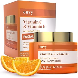 Envy Crema hidratante facial con vitamina C y...