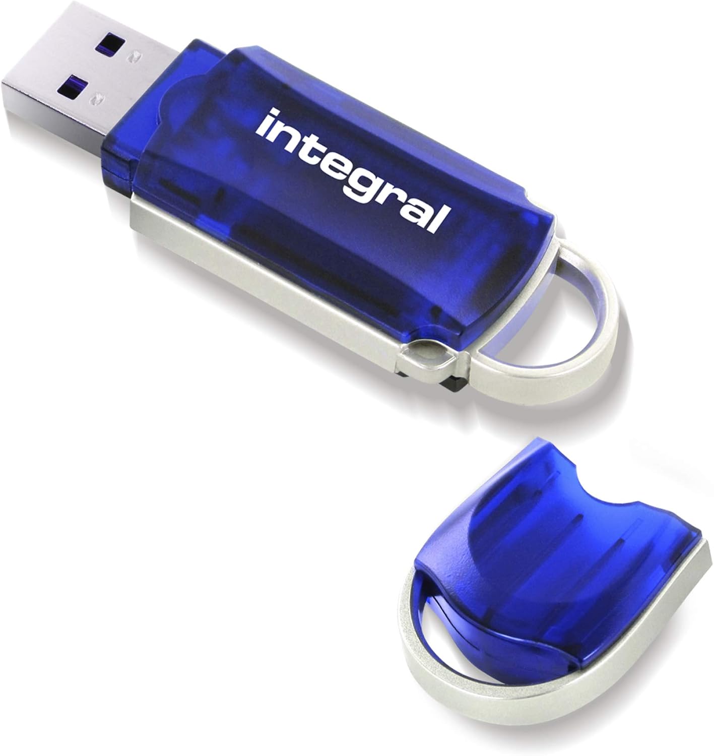 Integral 2-Pack 128GB USB Memory 2.0 Flash Drives Courier Blue, 128GB x 2 - Image 3