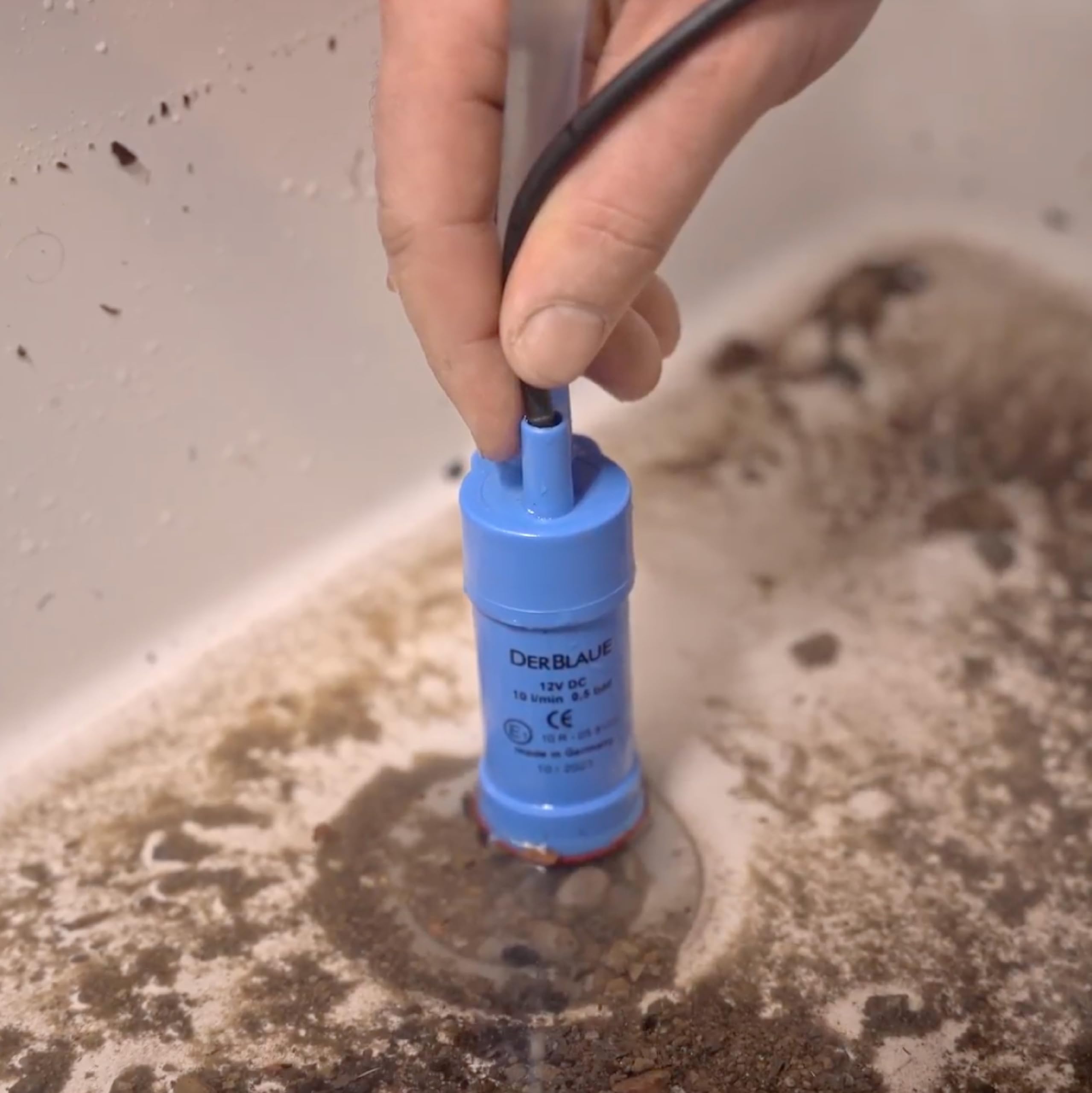 DERBLAUE® Pumpsystem für Wartungsarbeiten