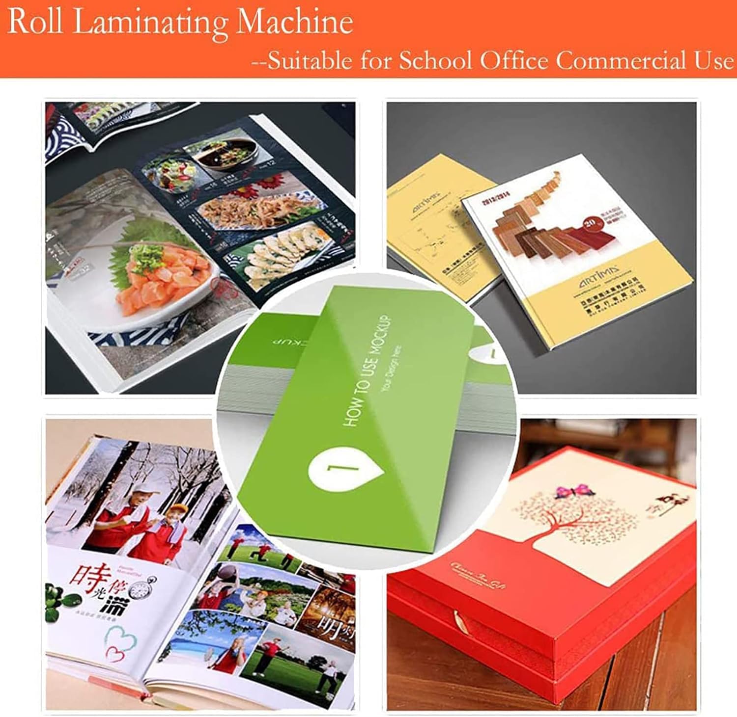 Laminator rolkowy na gorąco na zimno, laminator rolkowy 350 mm Jednostronna i dwustronna maszyna do laminowania termicznego, folia PTE, papier szybkiego rozgrzewania