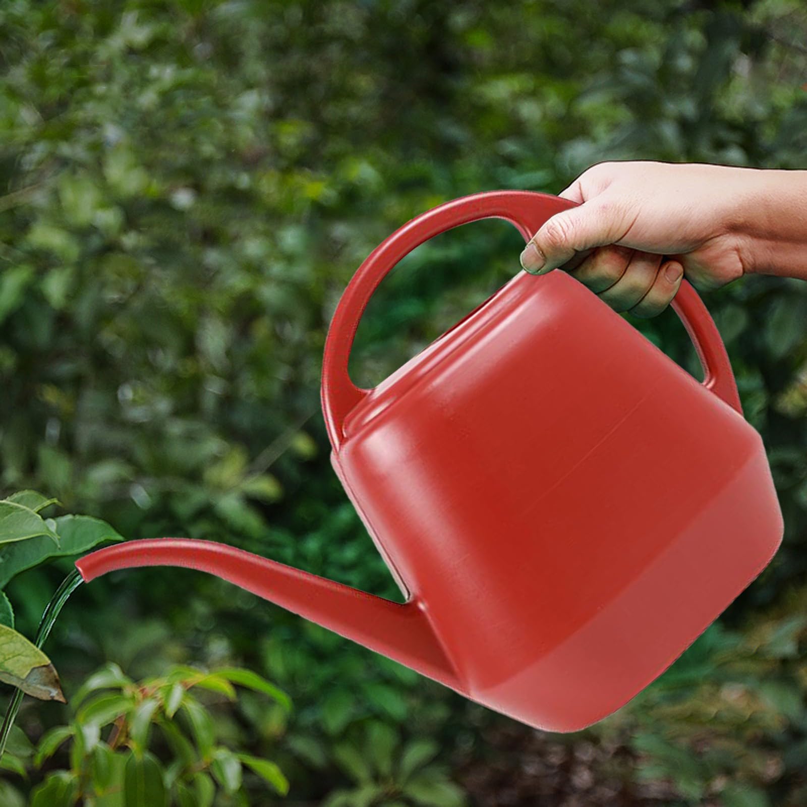 Arrosoir pour une utilisation en intérieur et en extérieur, arrosoir en plastique à long bec de 4 L, idéal pour les plantes d'intérieur et les paniers suspendus – Arrosage précis essentiel de la