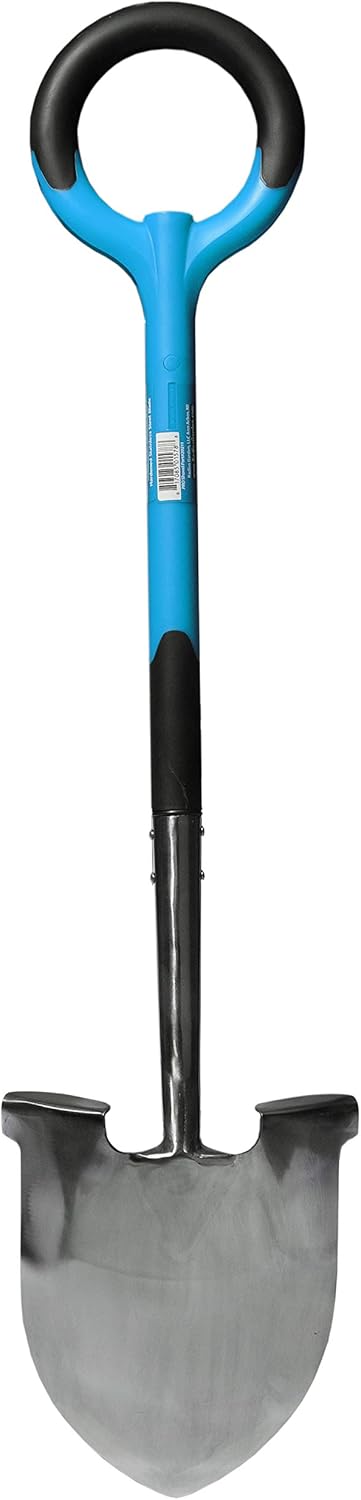 Radius Garden 20301 PRO Garden Stainless Steel Digging Fork, Blue : Patio, Lawn & Garden