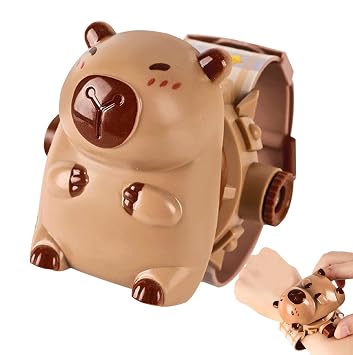 Projector Watch Toys - Animal Capybara Projection Watch for Kids | Interactive Teaching Tool Educational Projecting Watch for 3-8 Years Boys, Girls, Kids