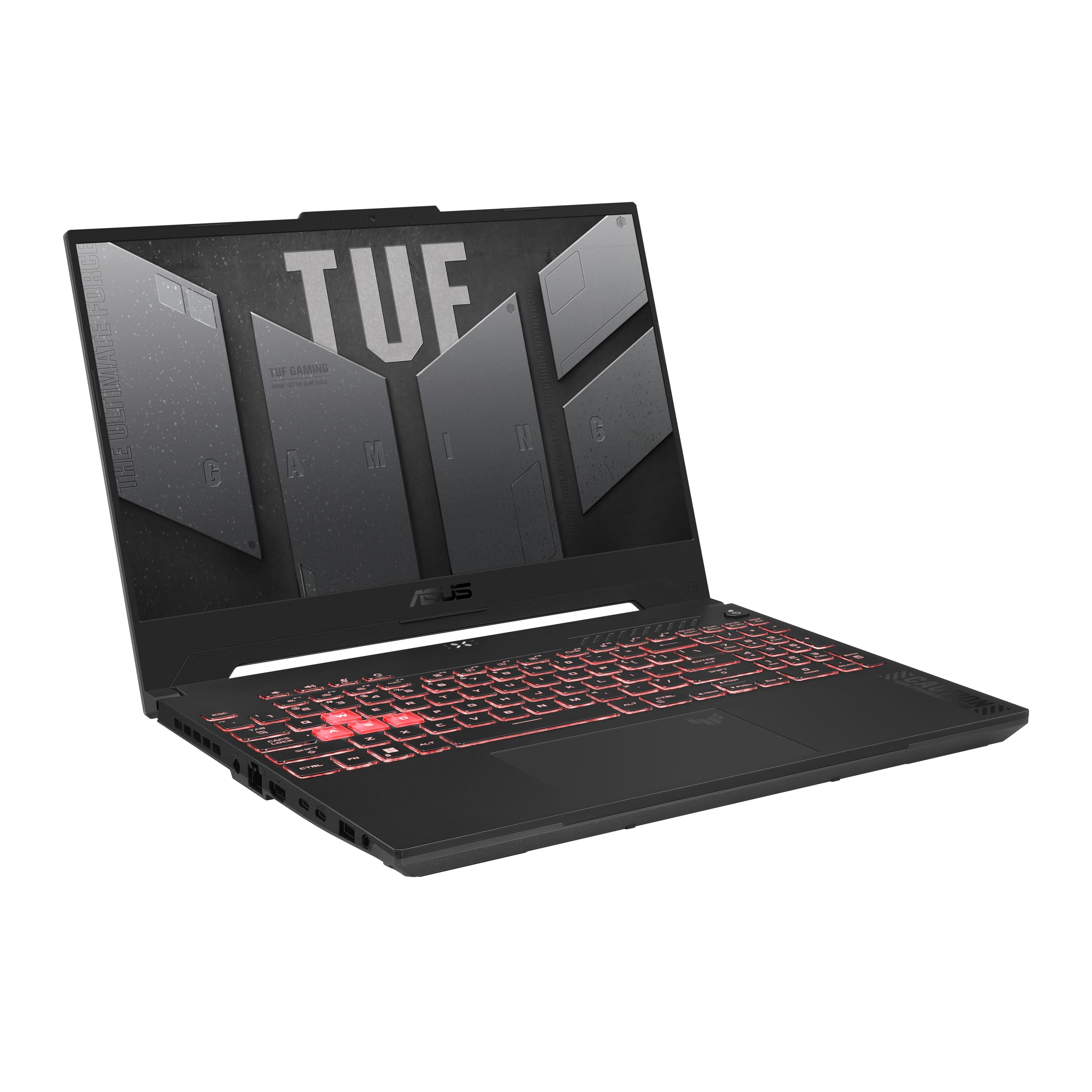 ASUS TUF Gaming A15-TUF507NV-LP220W 15.6 Pouces FHD 144Hz PC Portable (AMD Ryzen 5 7535HS 4.55 GHz, 16Go DDR5, 1To SSD, NVIDIA GeForce RTX 4060 TGP 140W, Windows 11 Home) – Clavier AZERTY