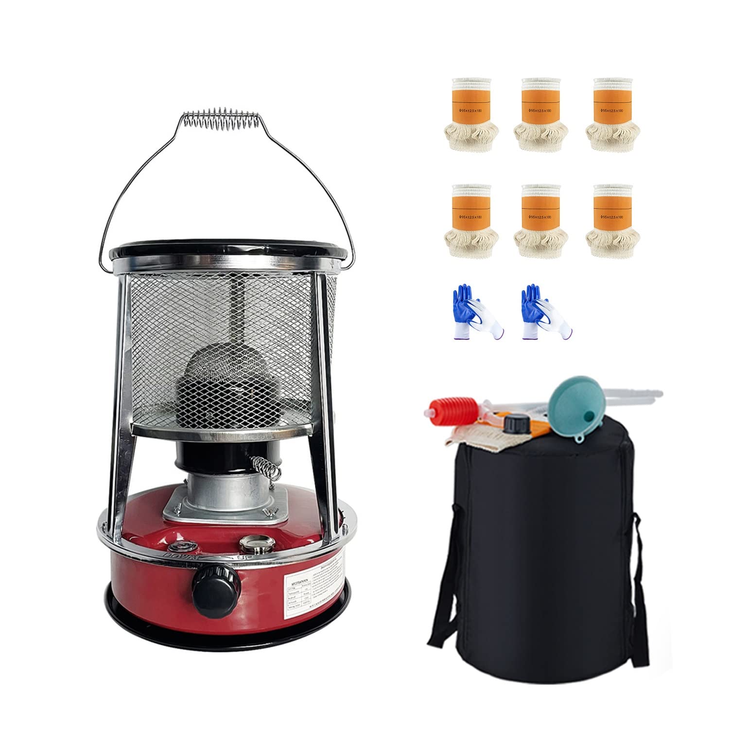 Samnuerly Kerosene Stove Burner for Indoor Space Heater Kerosene Heater for  Camping Patio Home Hiking Picnic Emergency Heater Tent Heater Camping  Burner 4.6L Red : Amazon.co.uk: Garden