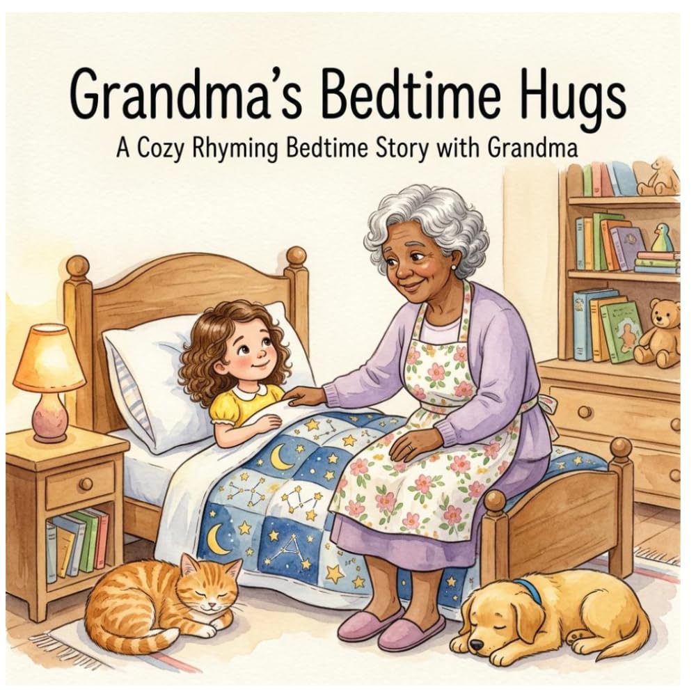 Grandma's Bedtime Hugs: 4 (Grandma & Grandpa Adventures: Rhyming Picture Books for Kids)