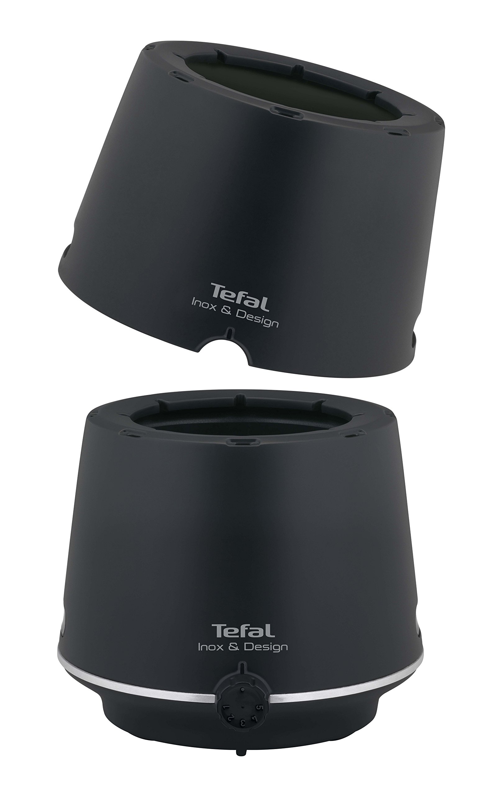 Tefal Inox & Design EF265812 - fondue - 800 W - noir/inox