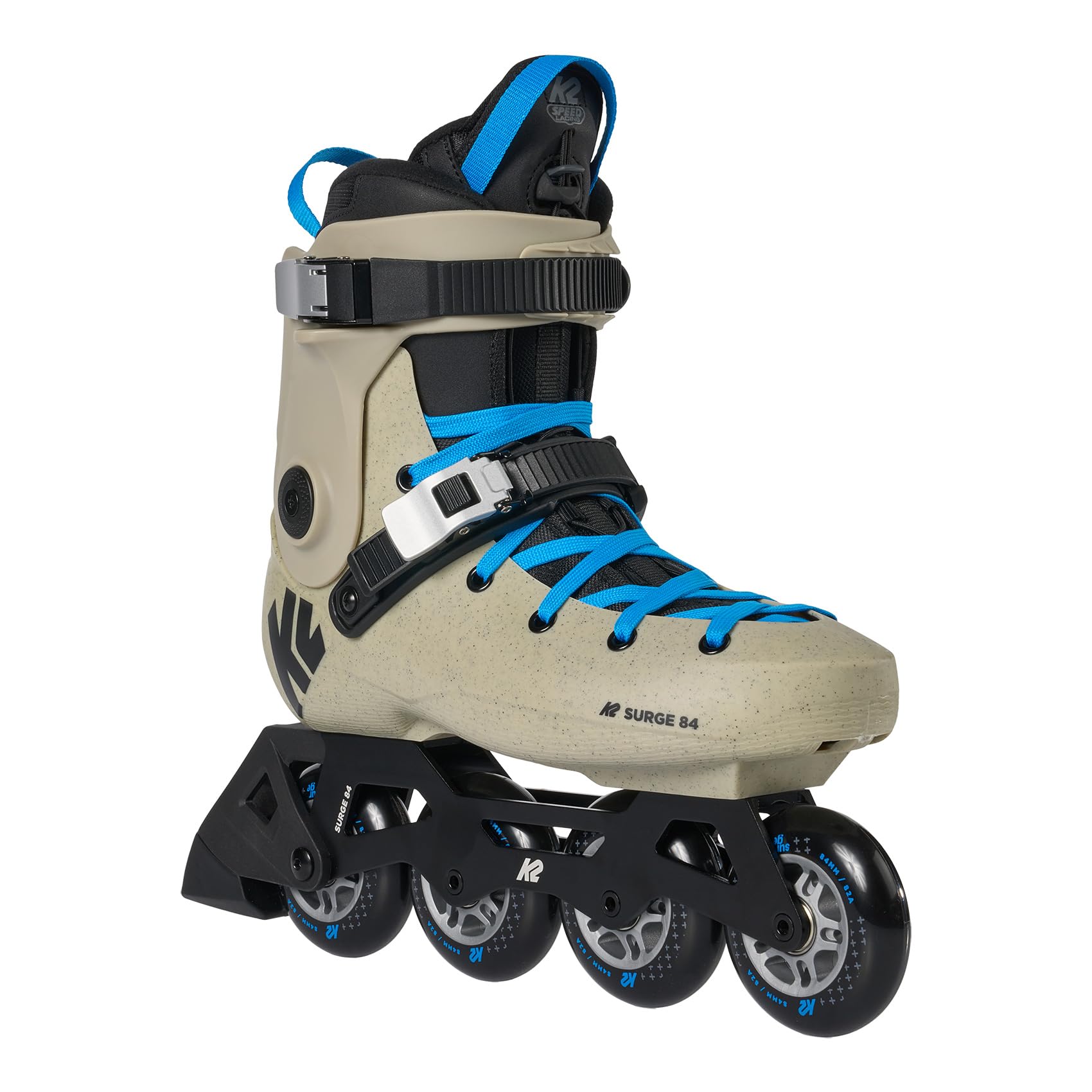 K2 Surge 84 Inline Skate 2024 Khaki/Blue