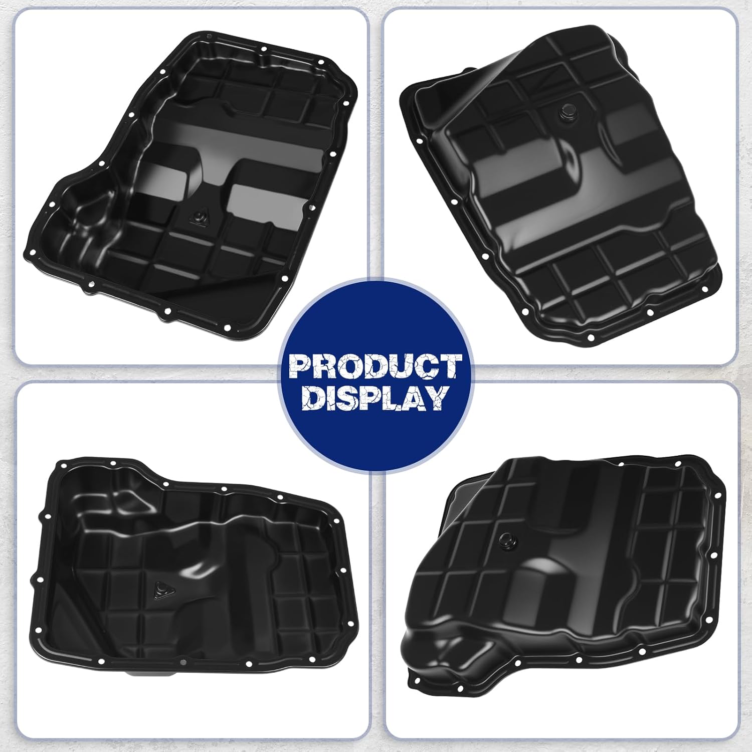 Transmission Oil Pan with Drain Plug, Fit for Dodge Dakota Durango, Fit for Jeep Commander Grand Cherokee, Fit for Ram 1500/2500/3500 Dakota, OE 4736676AA, 04736676AA, 265870