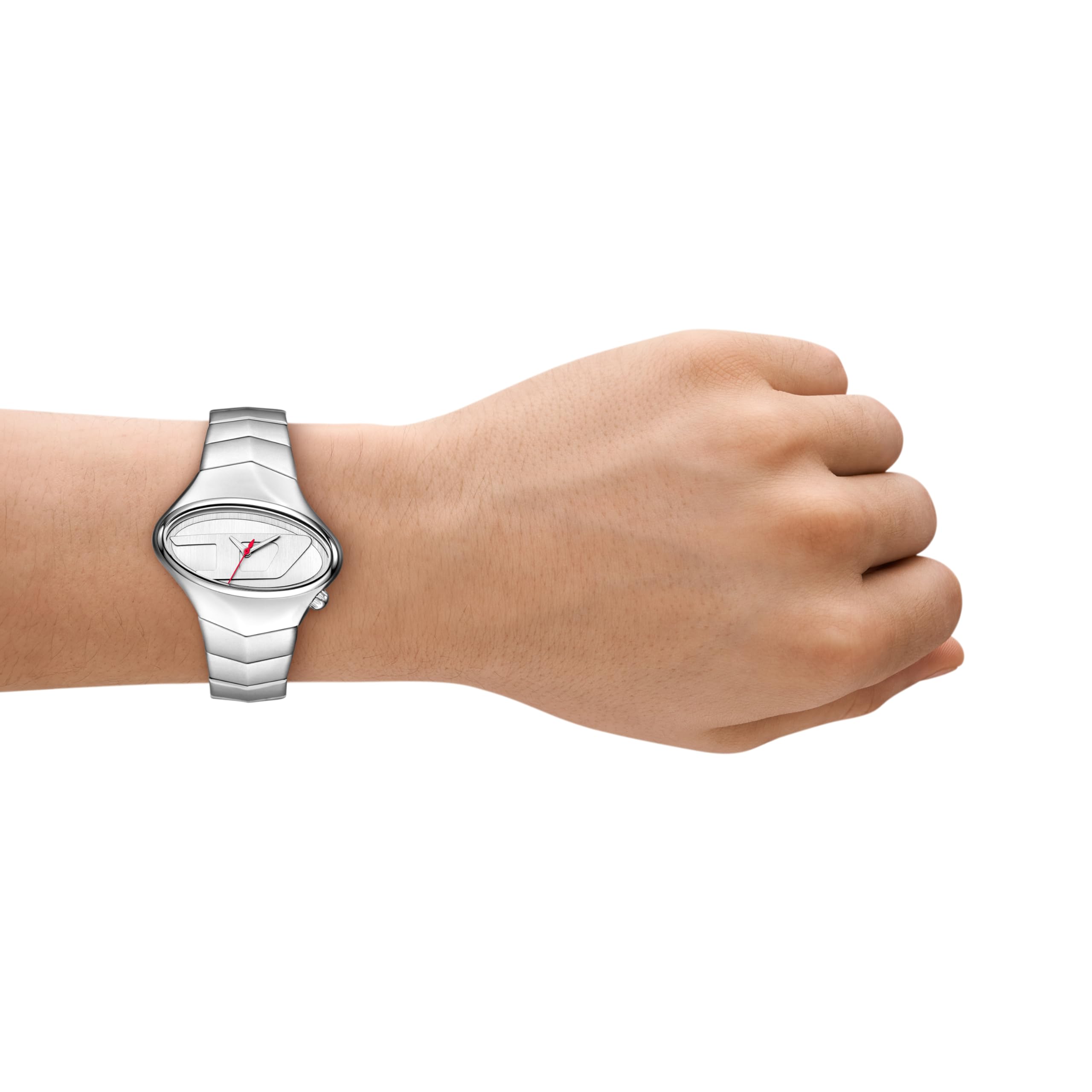 Diesel Reloj analógico de Cuarzo para Hombre con Correa de Acero Inoxidable DZ2228