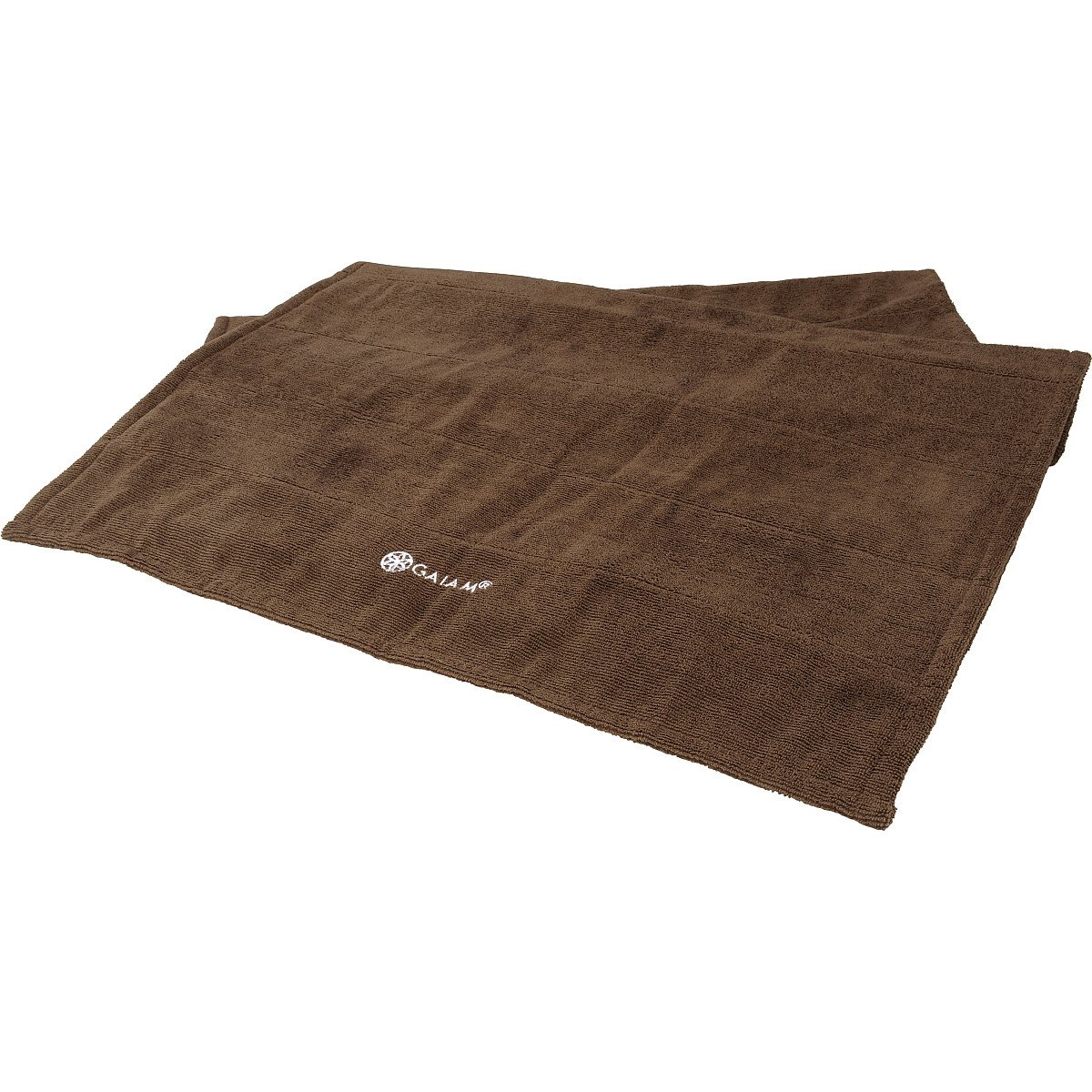 Gaiam Grippy Yoga Mat Towel, Chai