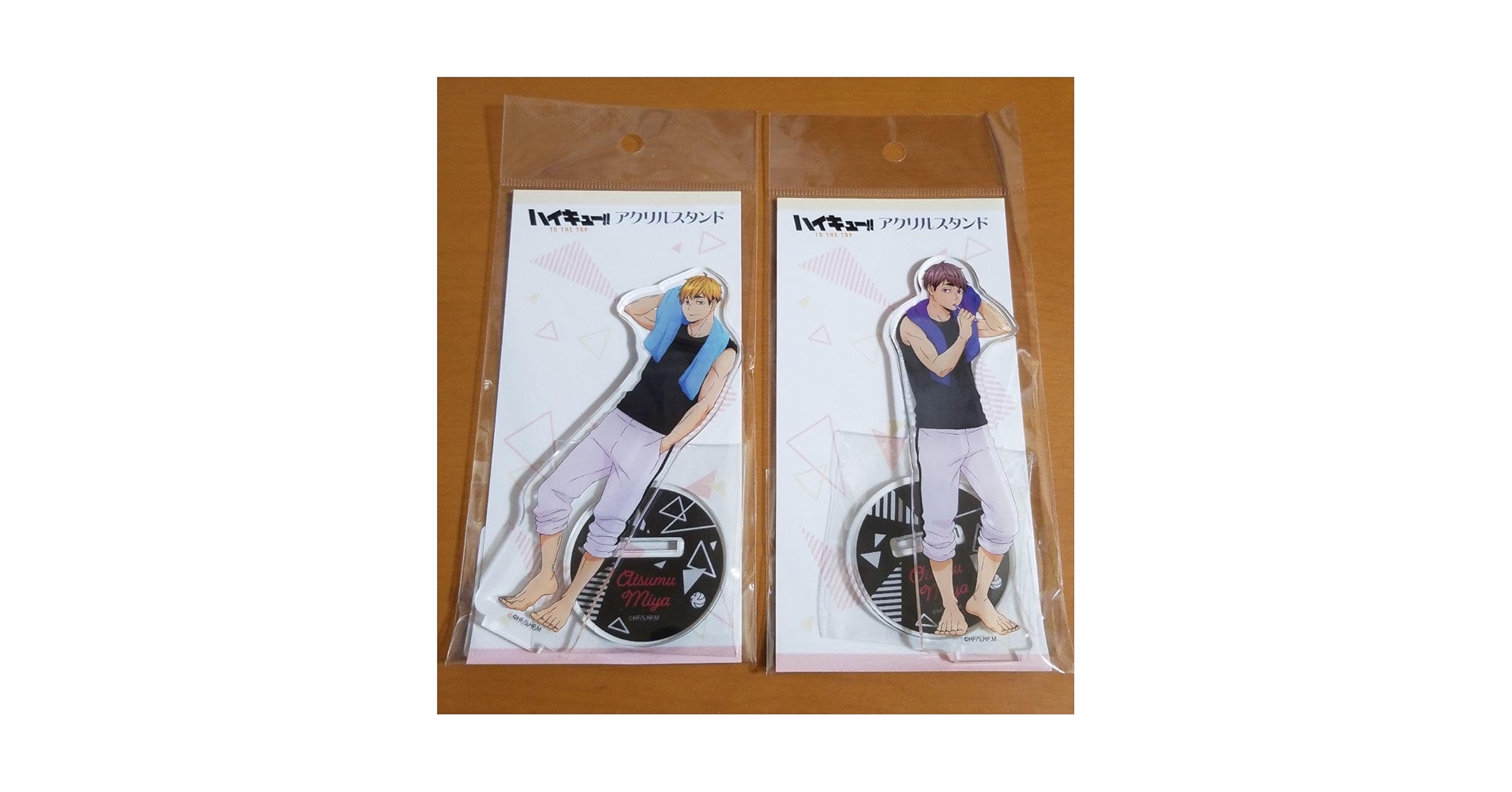 ハイキュー‼︎ チューガク!! アクリルスタンド 宮治 宮侑 宮兄弟 ハイキュー‼︎ チューガク!! アクリルスタンド 宮治 宮侑 宮兄弟