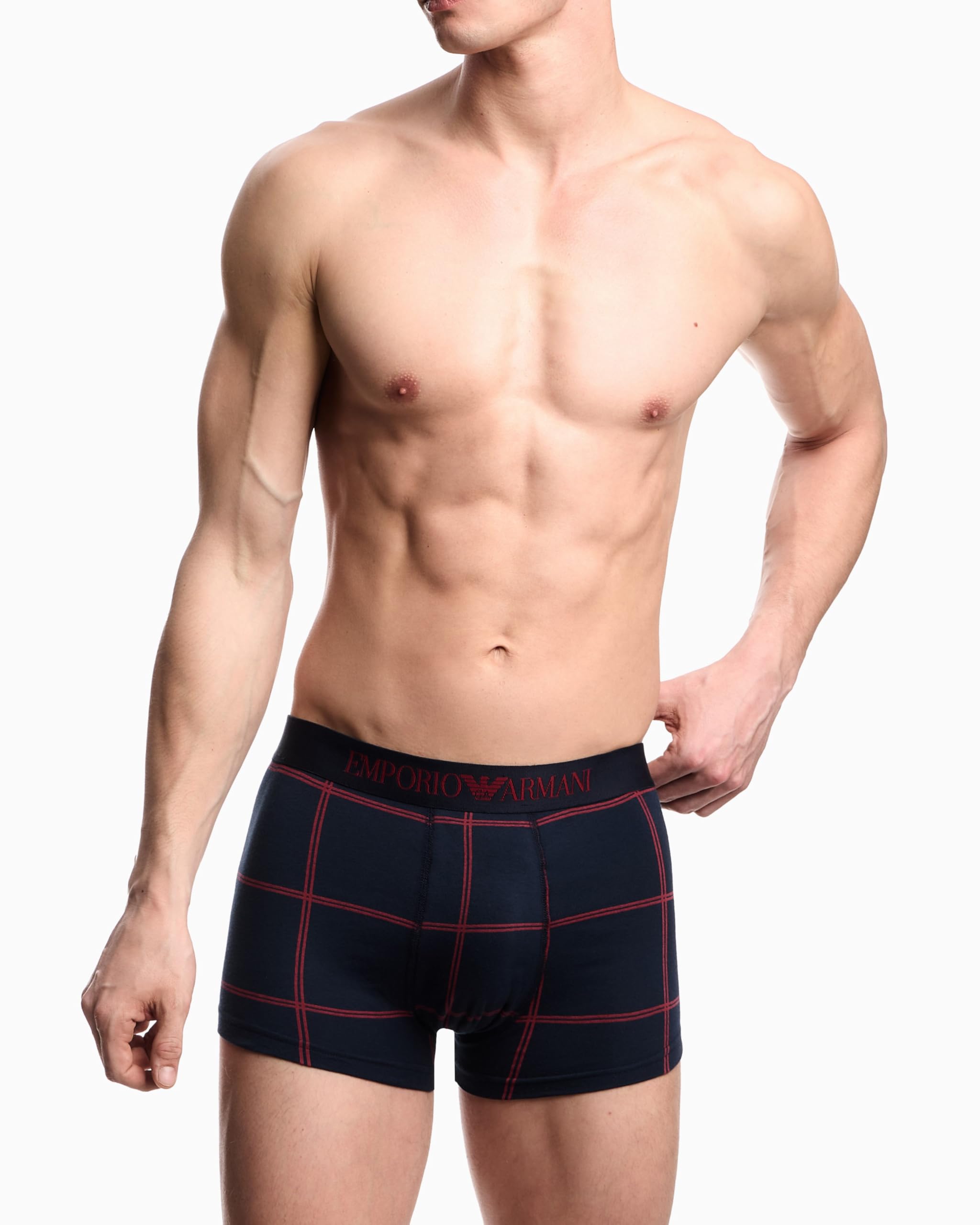Emporio Armani Herren Trunk + Socks Gift Set Badehose (2er Pack)