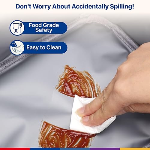 Miniatura 4 de Bagseri Lonchera para niños  Lonchera para niños aislada a prueba de fugas y reutilizable con soporte para botella de agua, lonchera para niños