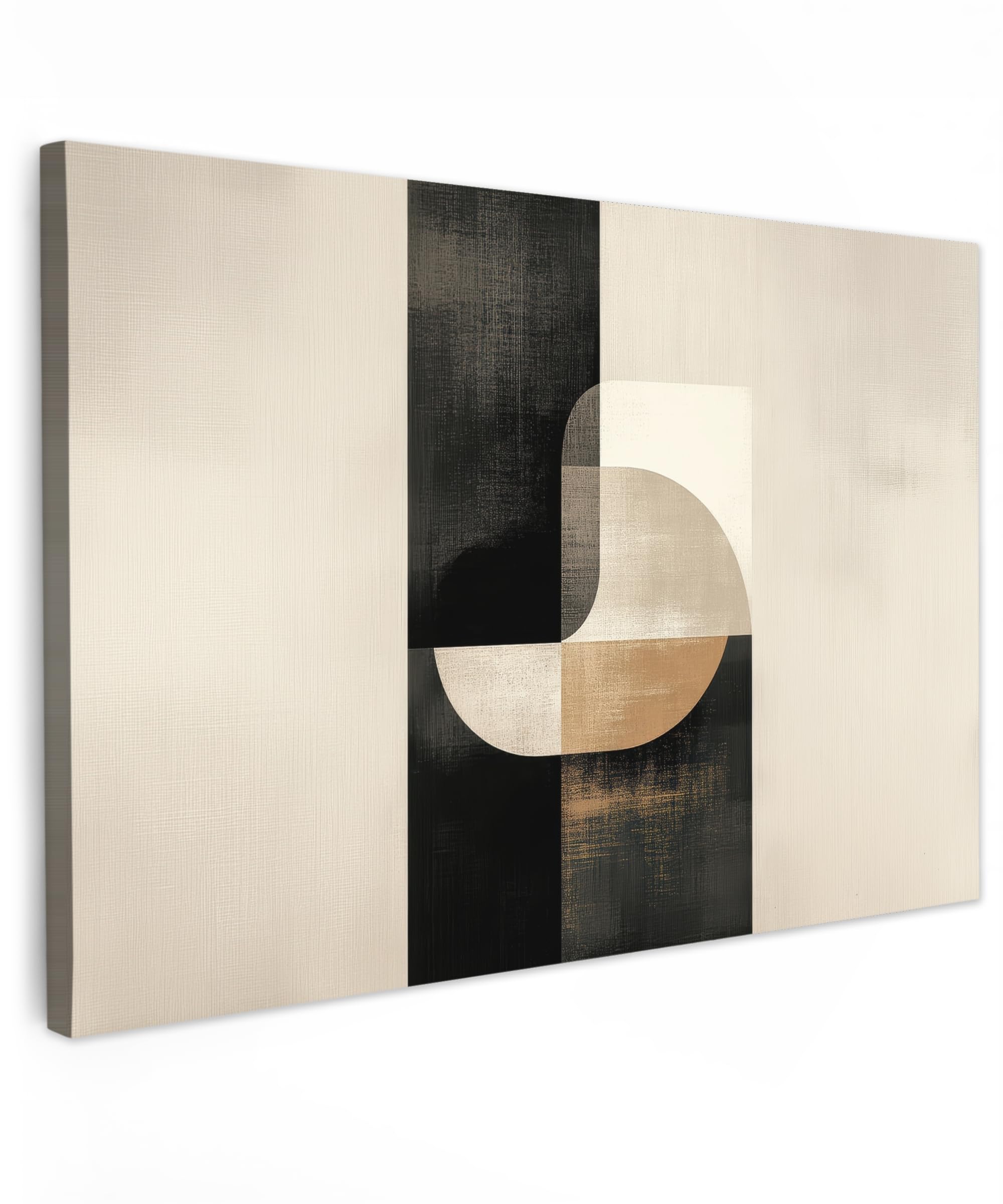 MuchoWow© Canvas Wall Art 47"x31" / 120x80 cm Decor Paintings Prints framed on Canvas Decorations Wallart Modern - Square - Shapes