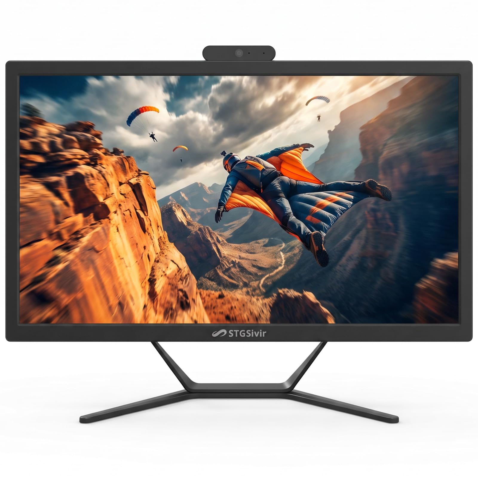 STGsivir Ordinateur Tout en Un, Écran 21.5" FHD, Core i5, 16G RAM, 512G SSD