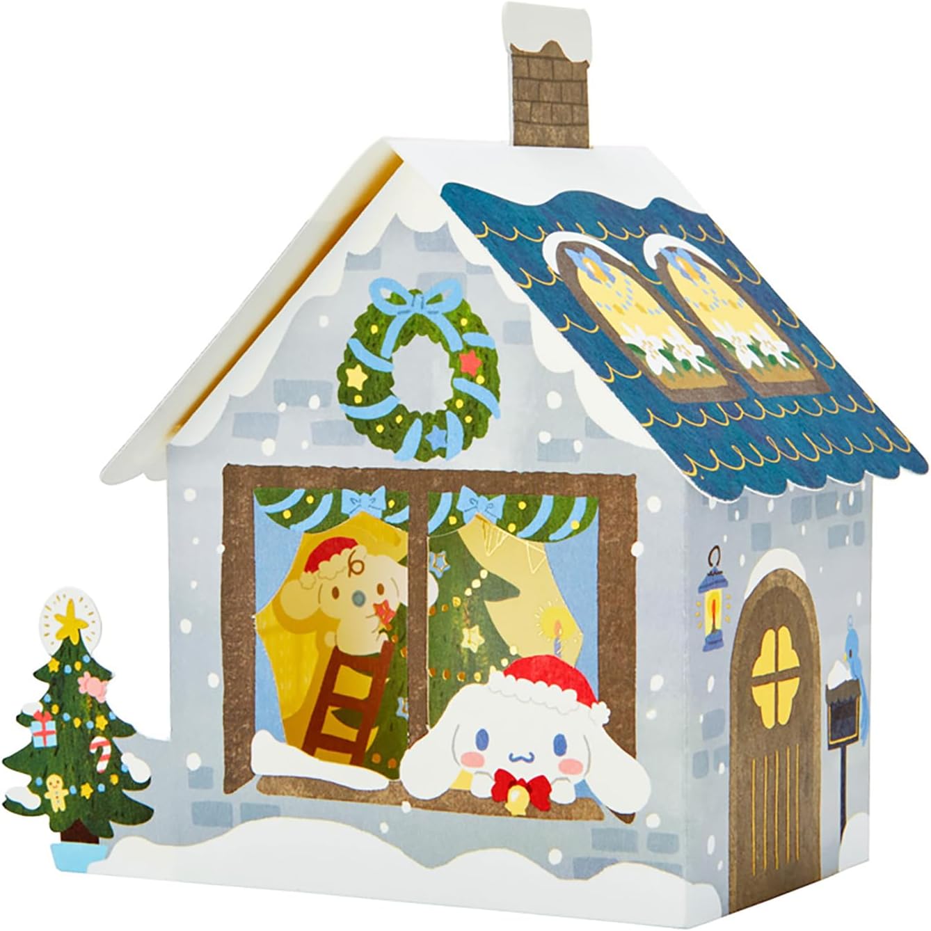Sanrio Christmas Card Cinnamoroll House Message Card Greeting Card JX 76-4 109428
