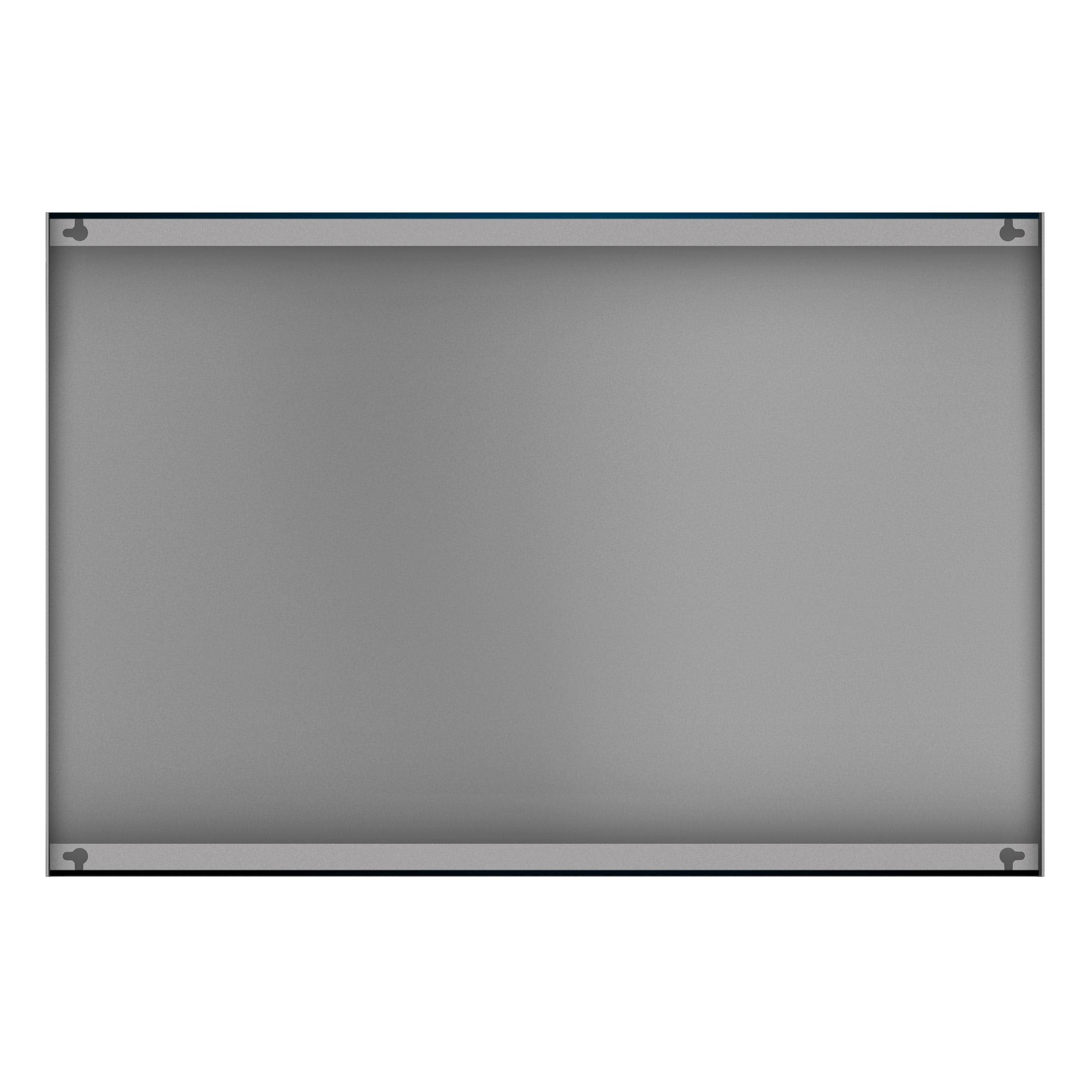 Magnettafel Pinnwand für Magnete Weltkarte Magnetboard - Magnetwand Made in Germany - Weltkarte Modern Notiztafel blau Küche Flur Büro Visionboard WBMT_1130 (60x40cm)