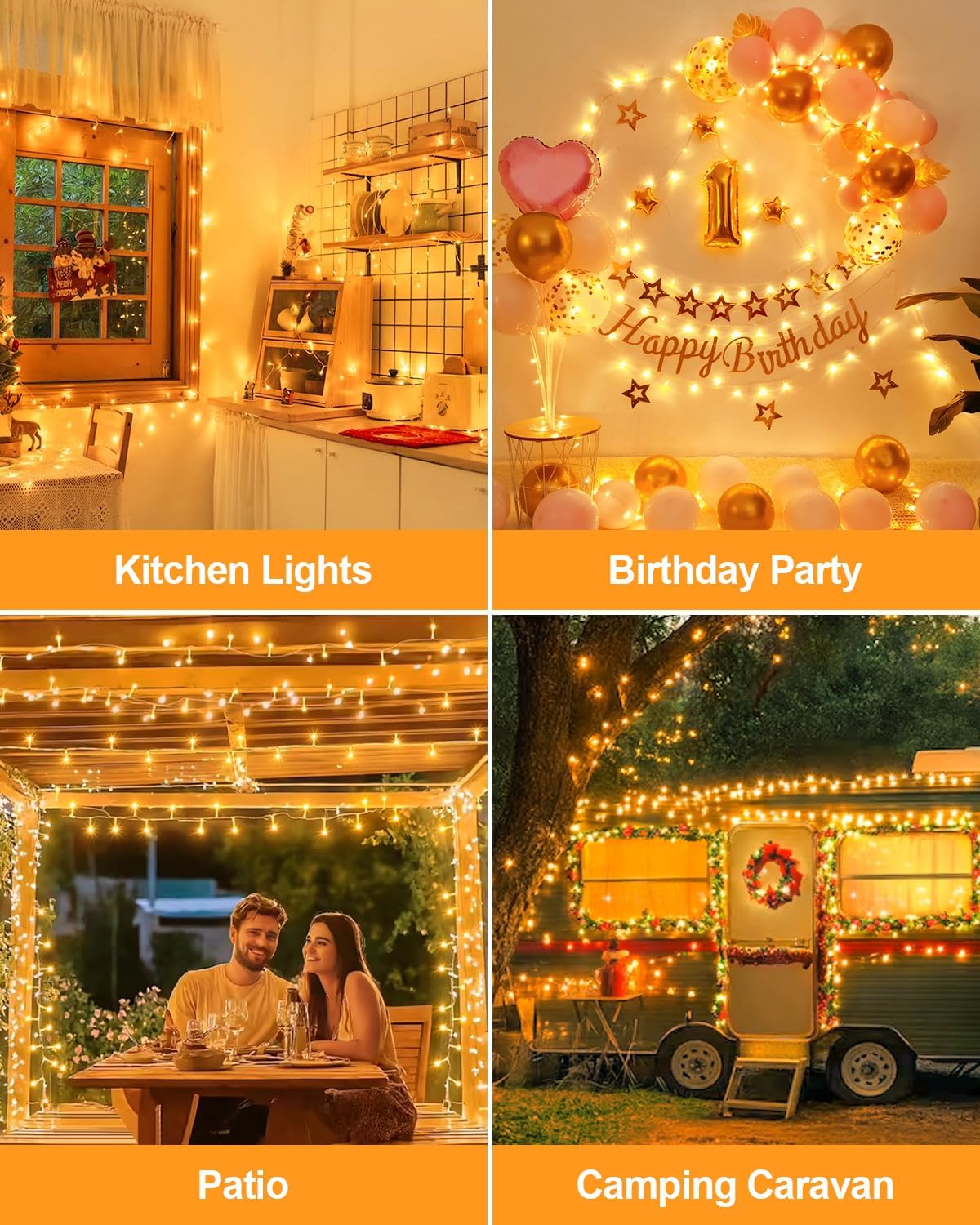 355FT 900LED Christmas Lights, Extra Long Outdoor String Lights Waterproof, Timer & Memory, 8 Modes Dimmable Plug in Fairy for Classroom Outside Tree Wedding Patry Warm White