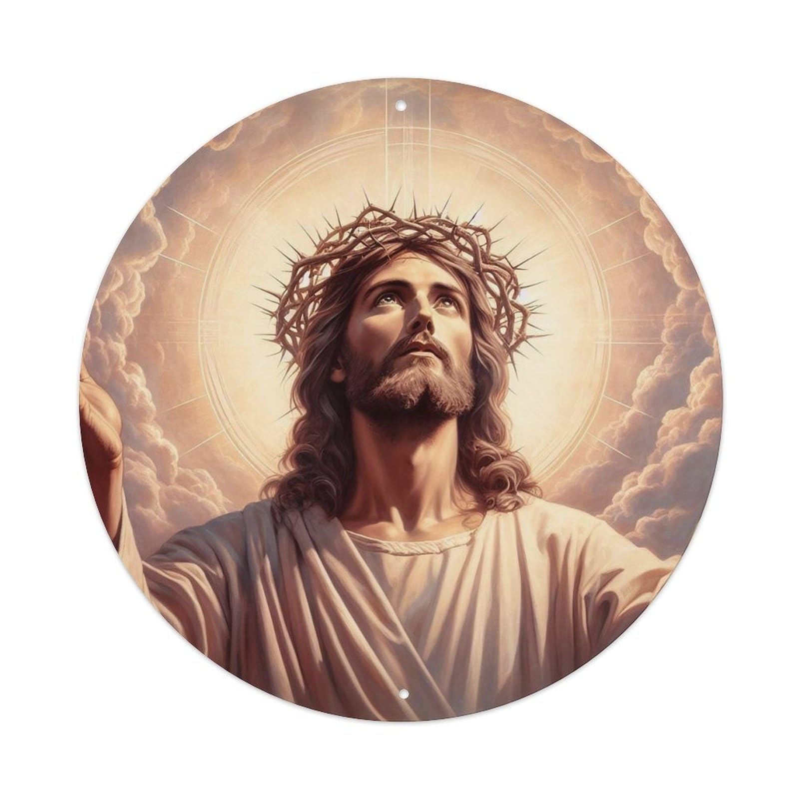 The Great Jesus Religious Metal Tin Sign