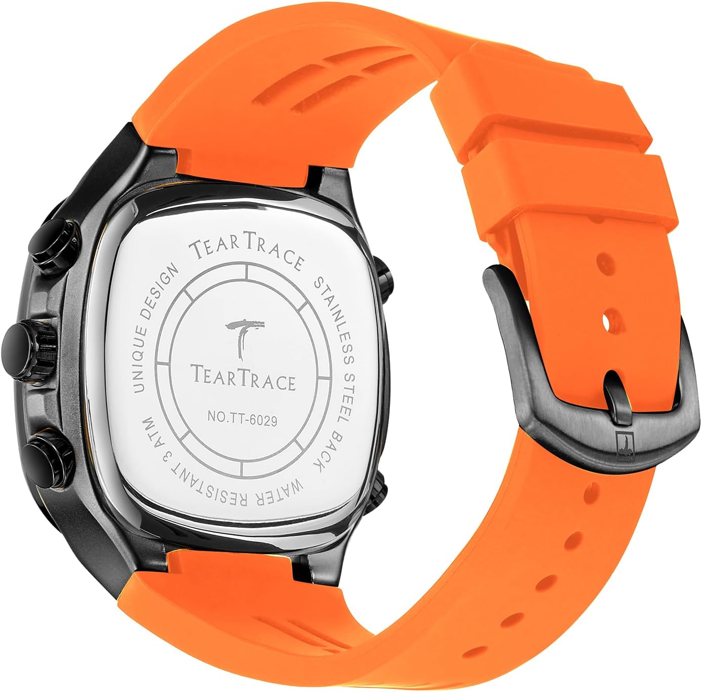 Mens Watches Unique Fashion Casual Watches for Men Analog Digital Luminous Chronograph Multifunctional Sprot Quartz Wrist Watch with Silicone Strap Elegant Gifts for Men - Image 9