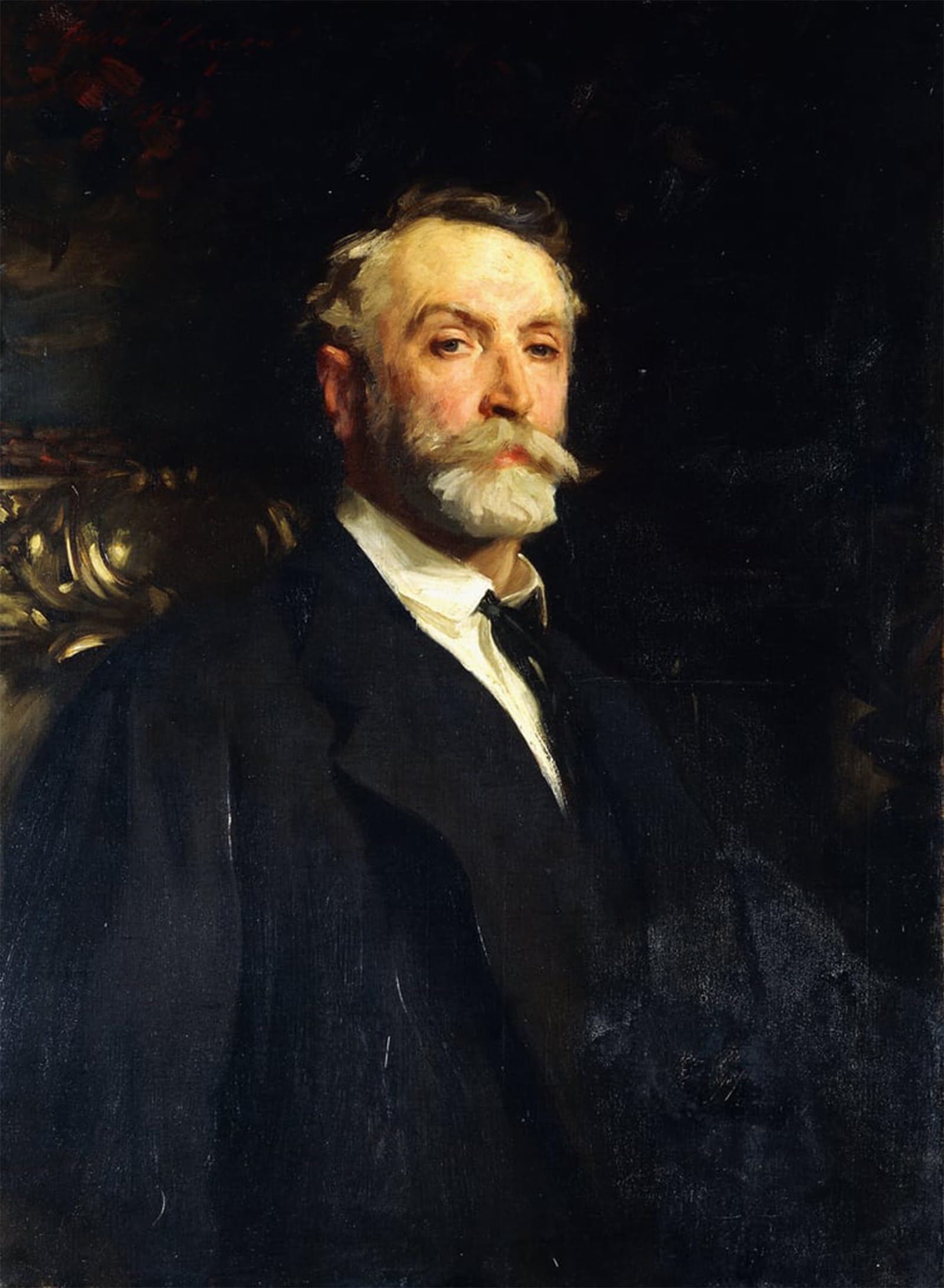 POSTERIIk Vintage Classic Picture Landscape Artwork Edgar Vincent Viscount by John Singer Sargent Portrait Canvas Painting for Office Home Decor 60x90cm