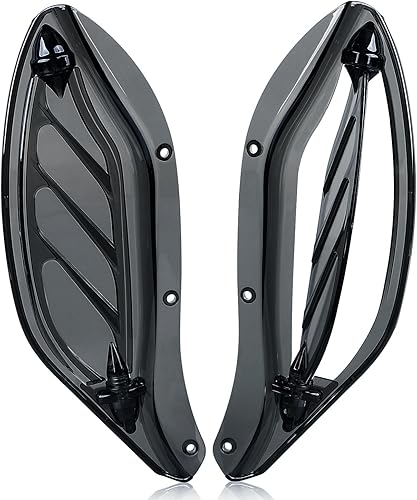 Kit de deflector de aire ajustable de humo, deflectores de ala lateral, carenado compatible con Harley Touring Street Glide, Electra Glide, Trike,