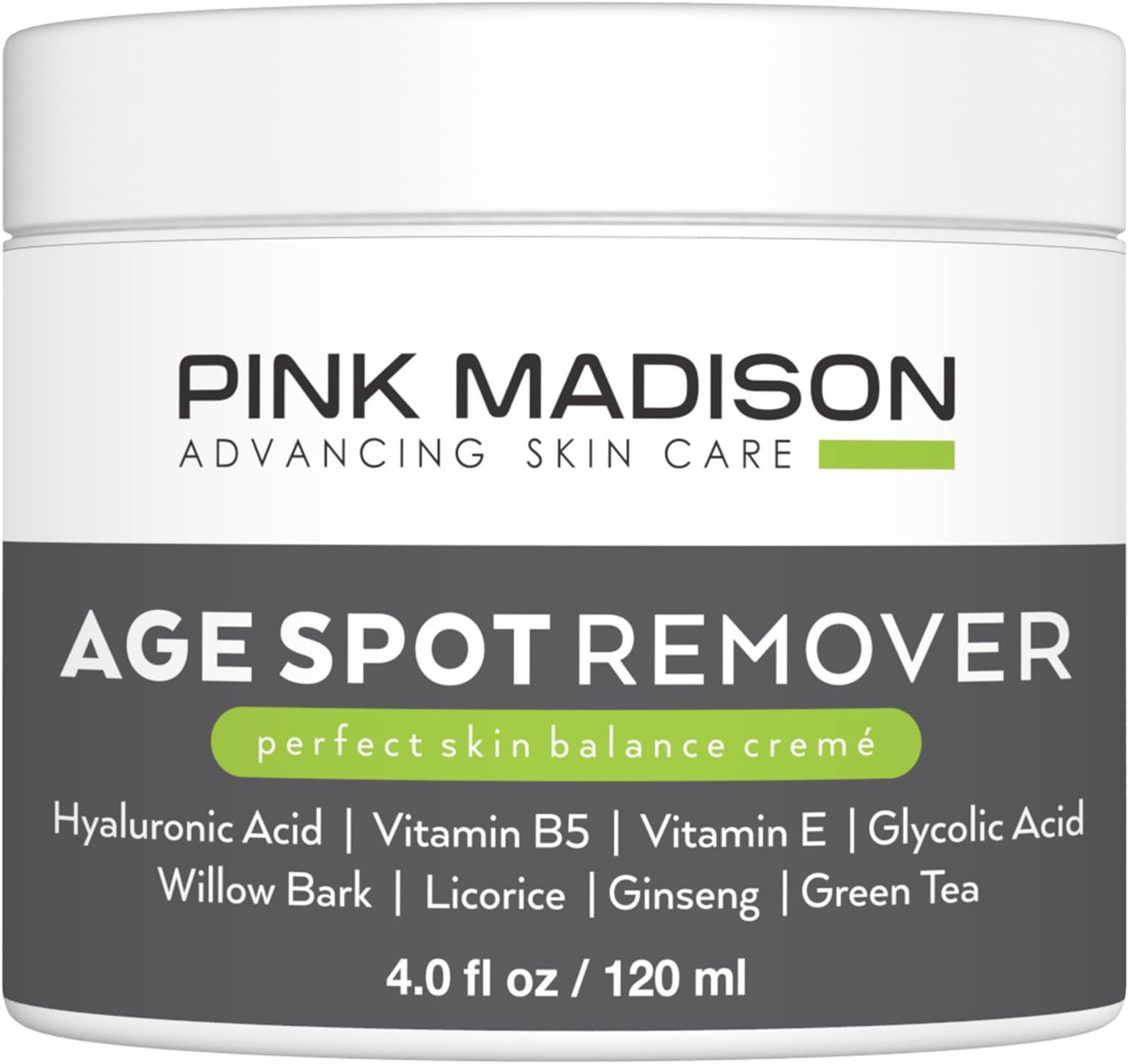 Dark Spot Corrector Best Age Spot Remover Treatment for Face Hands Body Circle 4 Ounce Cream
