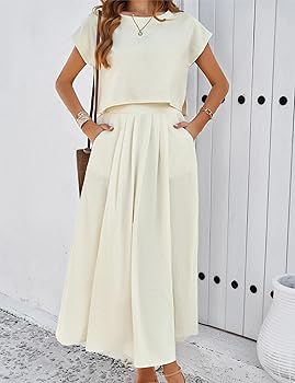 セットアップ Luxury Street Wear knit & skirt long set up ivory unisexual Luxury Street Wear knit & skirt long set up ivory unisexual