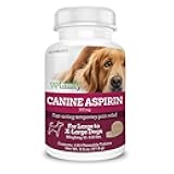 Canine Aspirin for Dogs | Fast Pain Relief | Large to X-Large Dogs | Liver Flavor | 120 Chewable Tablets