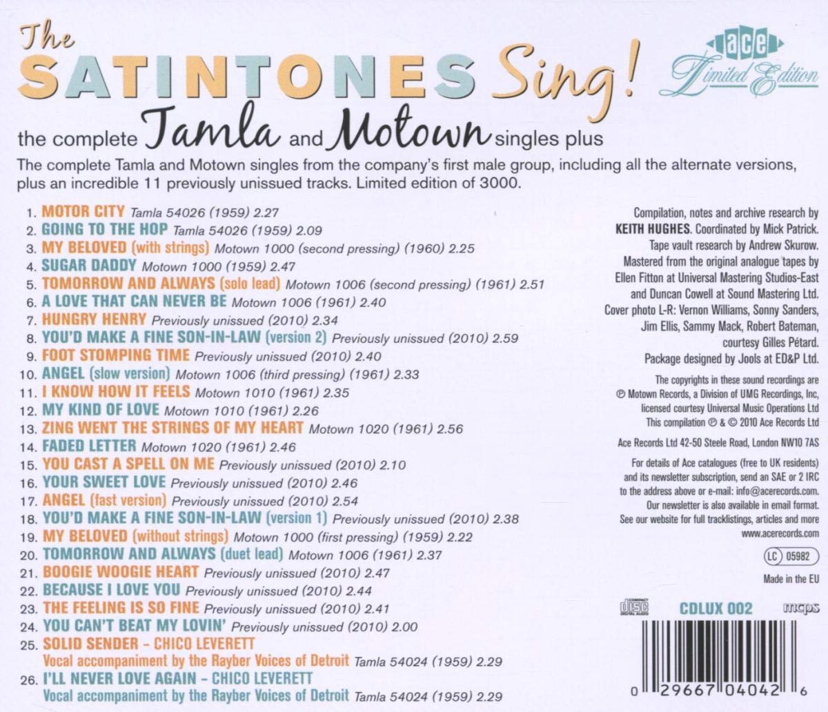 Sing! The Complete Tamla & Motown Singles