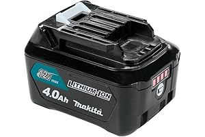 Makita 12V Max CXT Lithium-Ion 4.0Ah Battery: Power, Performance, and Extreme Versatility
