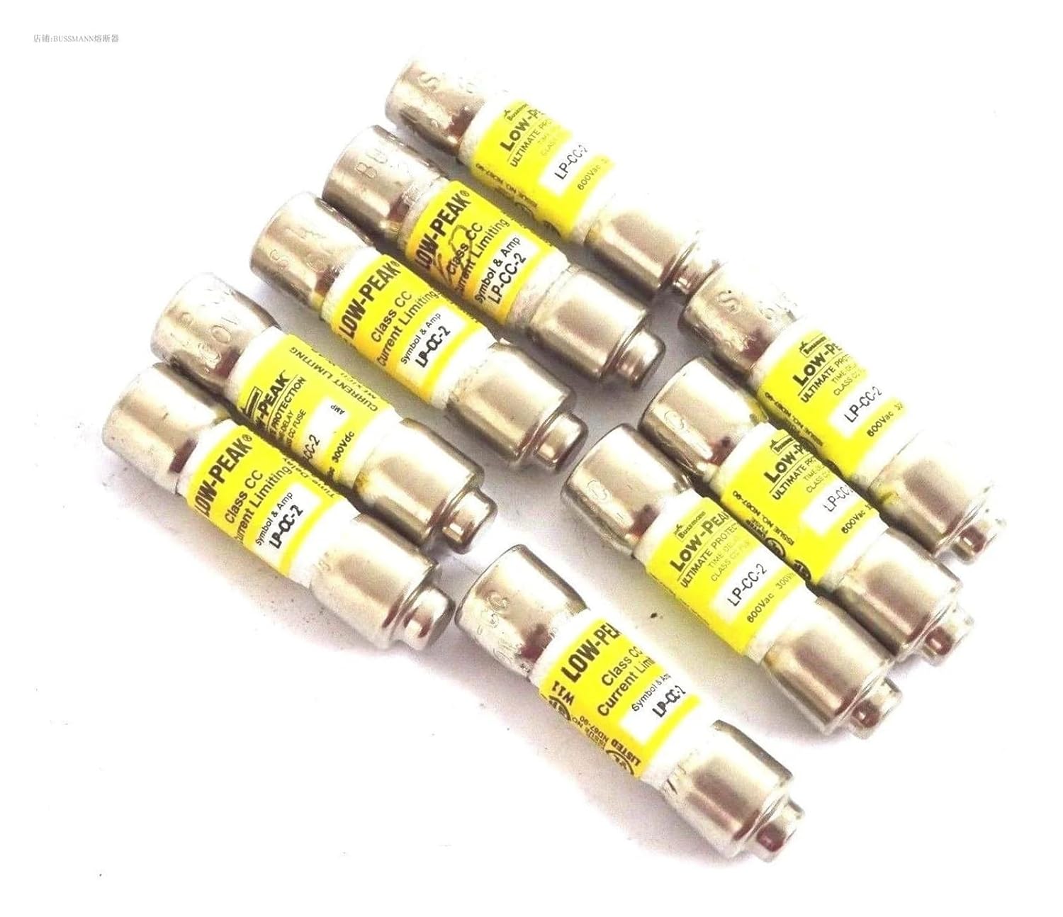 Fuse LP-CC-1-2-3-4-5-6-7-10-12-15-20-25-30 600VAC 10X38mm 1PCS(LP-CC-8 8A)