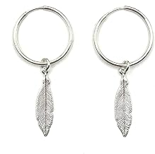 LEAF EARRINGS IN STERLING SILVER