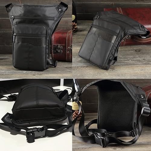 Miniatura 4 de Bolsa táctica militar impermeable para la pierna, para motocicleta, bicicleta, multifuncional, para el muslo, senderismo, viajes, pesca, cintura