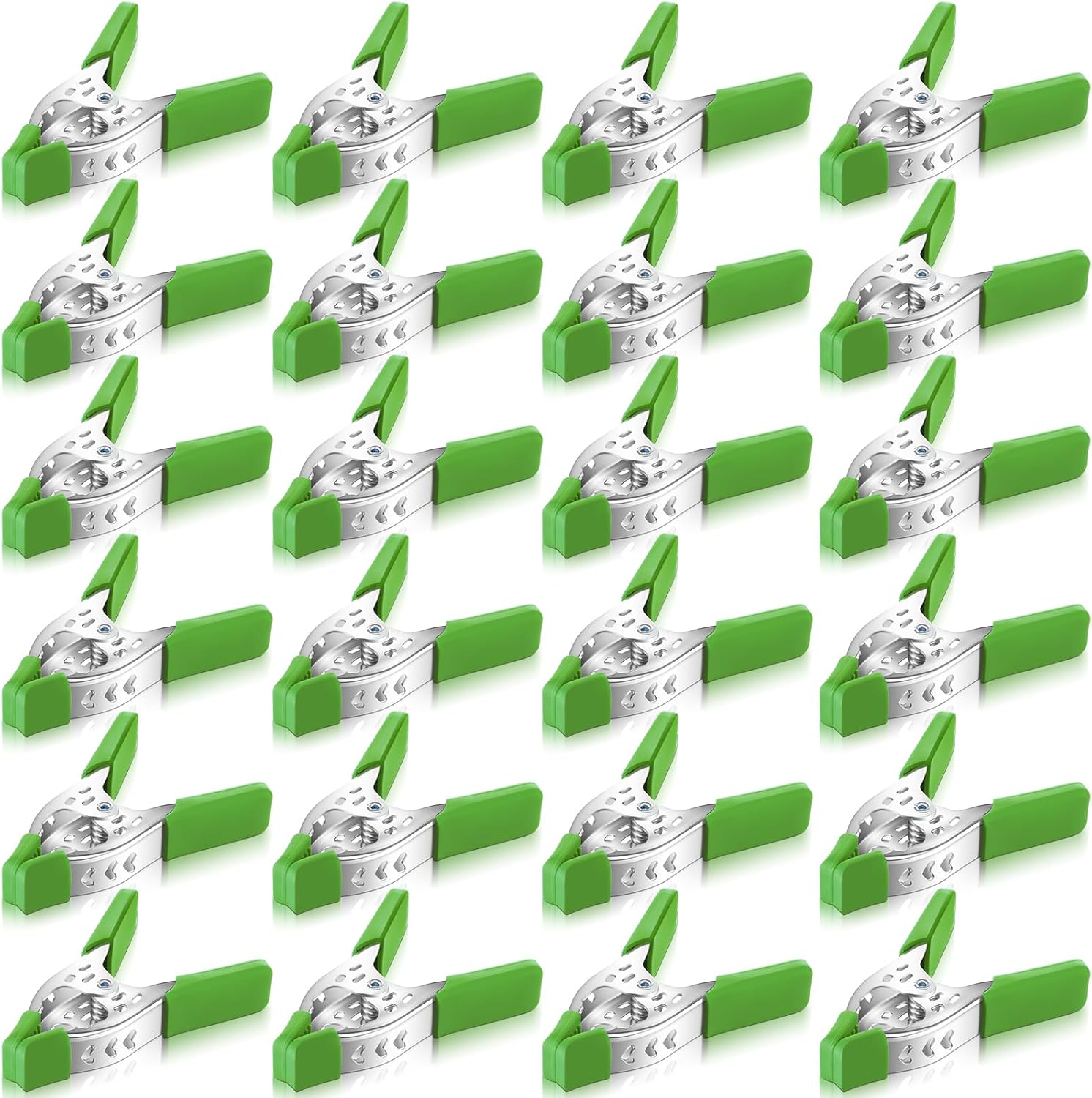 Honeydak 36 Pcs 4" Spring Clamps 1.5" Jaw Opening Metal Spring Clamps Heavy Duty Clips Strong for Woodworking Backdrop Photography Furniture Crafts (Black)