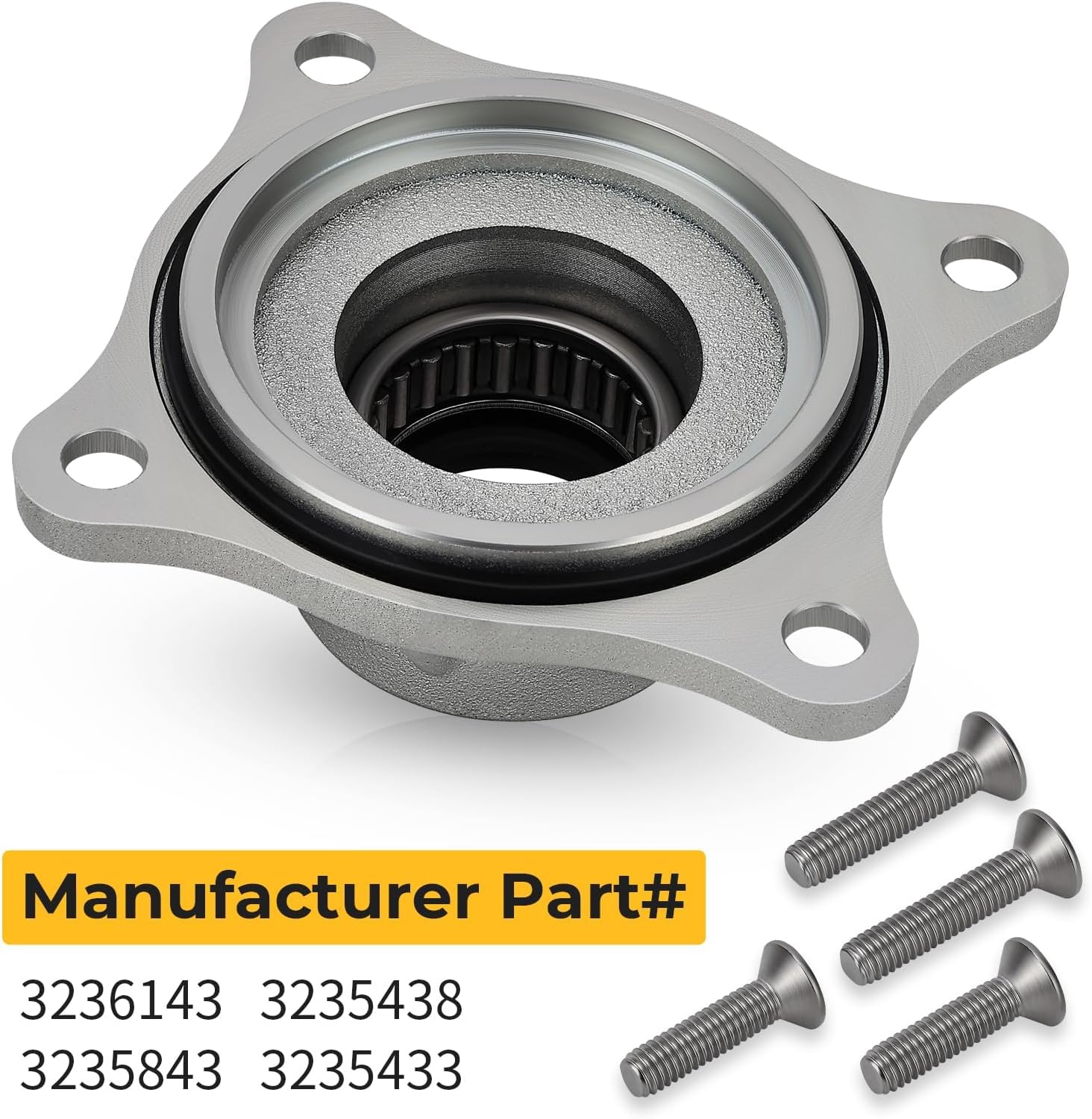 M MATI Front Pinion Cover Assembly for Polaris Sportsman Scrambler 850 2013-2024 Sportsman 1000 2015-2024 Ranger 570 2014-2015 3236143 3235438 3235843