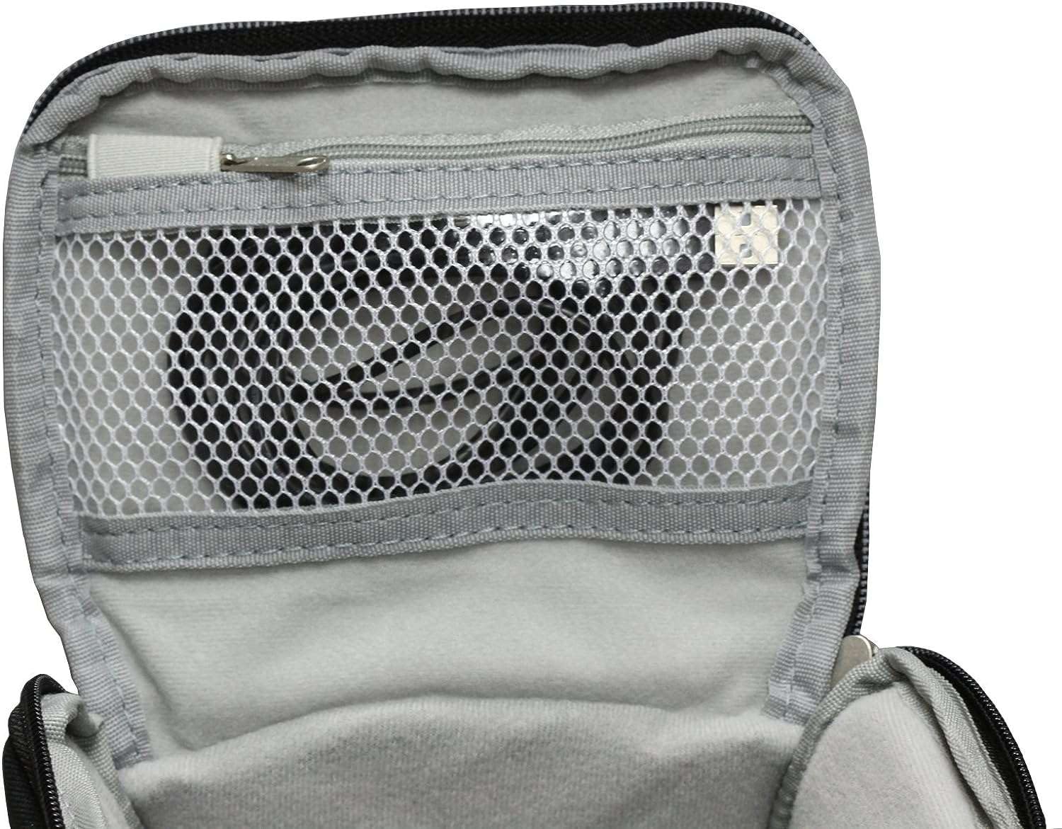 Navitech Sac De Voyage pour étui De Protection pour Jumelles Noir - Compatible avec Le VTech Interactive Video Jumelles