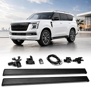 Marchepieds électriques compatibles avec Nissan Armada/Patrol Y63 2025 2026, marchepieds latéraux rétractables pour SUV à 4 portes