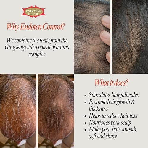 Miniatura 4 de Loción 200 ml - Desafío de 90 días para un cabello más fuerte, saludable y brillante. Ginseng y aminoácidos con complejo de proteínas. Cuidado