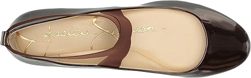 Miniatura 5 de Jessica Simpson Mandayss Women's Pull-On Criss-Cross Ankle Ballet Flats Shoes