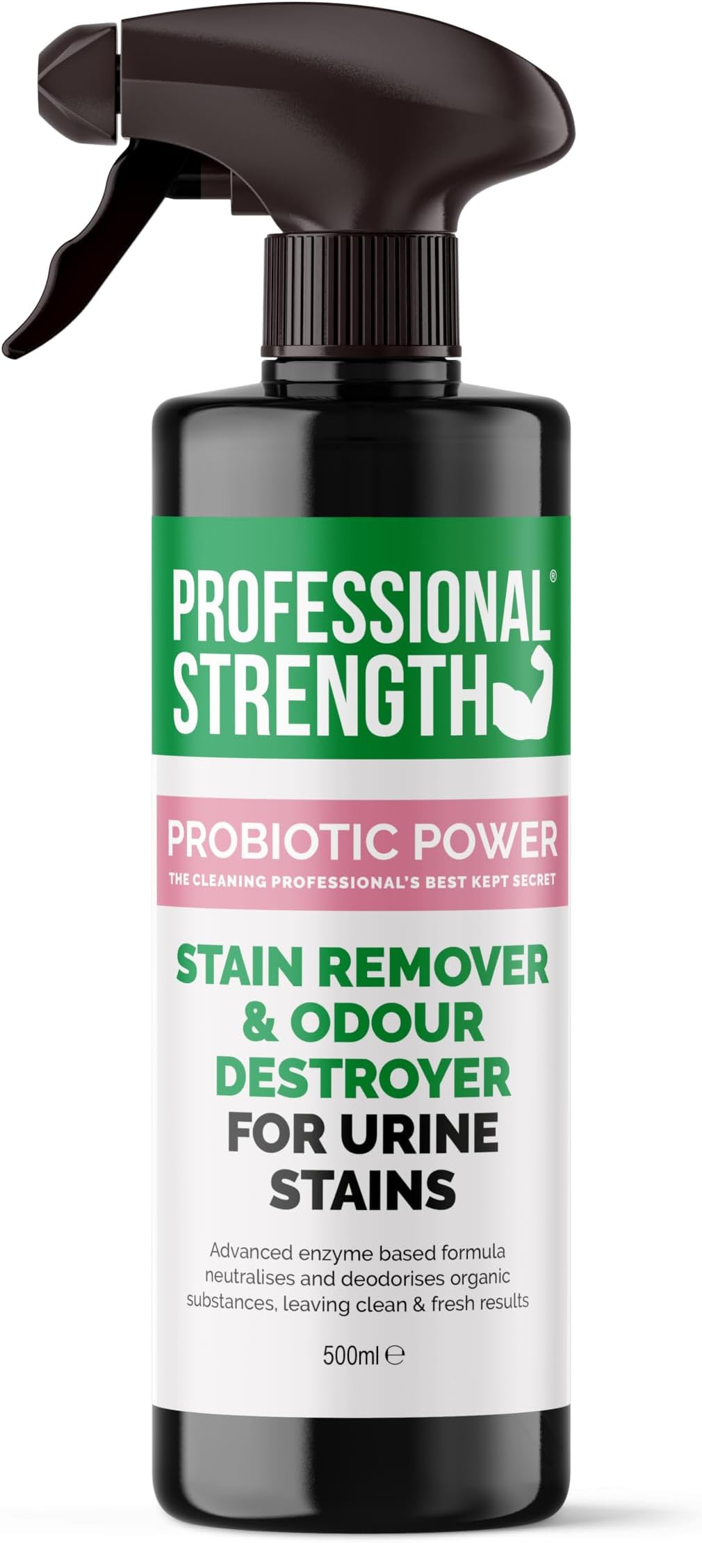 Professional Strength Probiotic Urine Stain Remover & Odour Destroyer 500 ml (Pack of 1) – Enzyme Cleaner – Pet And Child Safe