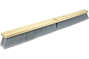 Weiler 42098 36" Wide Sweep Floor Brush - Fine Bristles for Smooth Surfaces