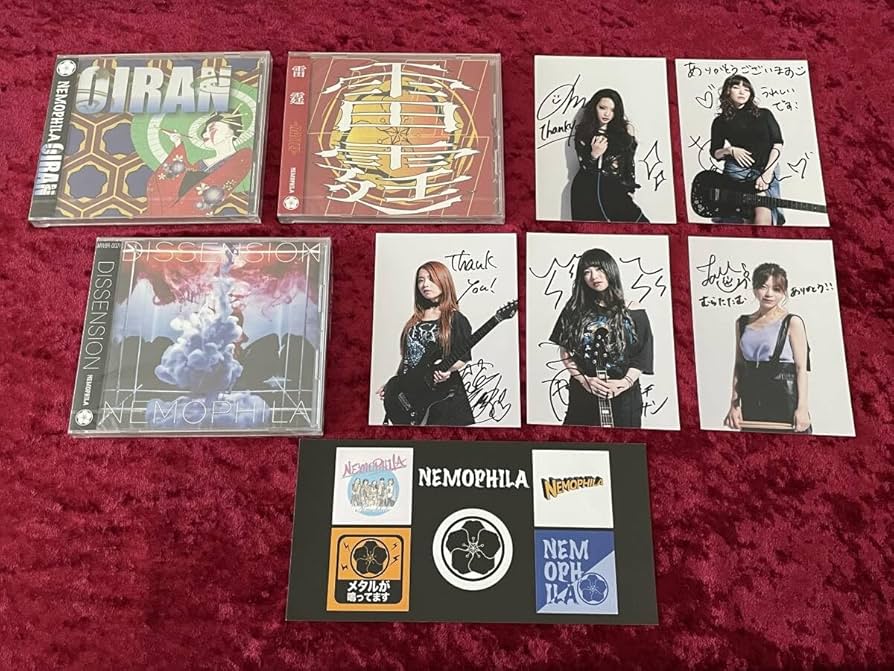 NEMOPHILA　サイン入りCD（５人） NEMOPHILA『Apple of my eye』発売記念サイン会開催決定