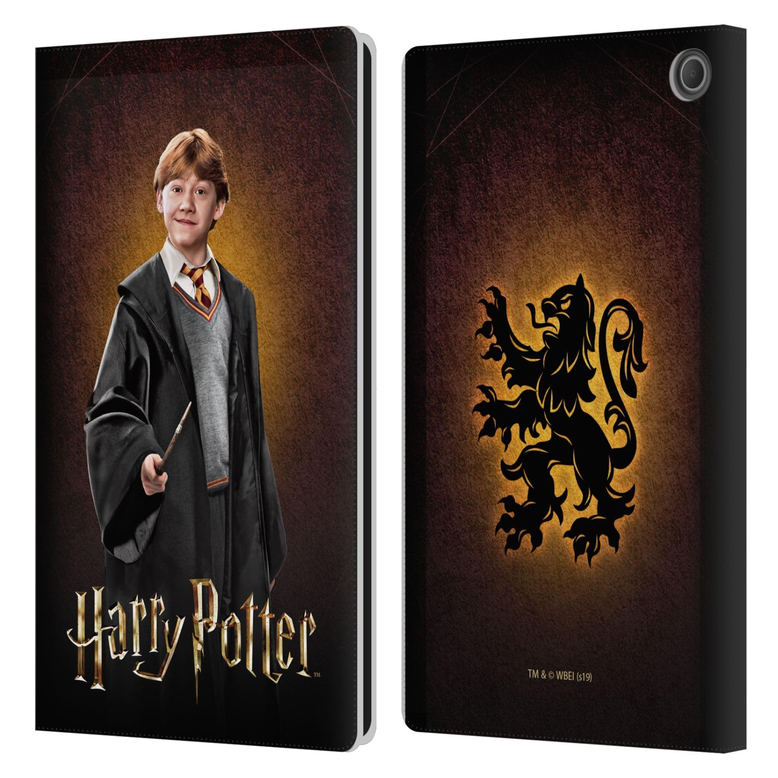 Étui Amazon Fire Max 11 Harry Potter Ron Weasley en cuir par Head Case Designs - 7