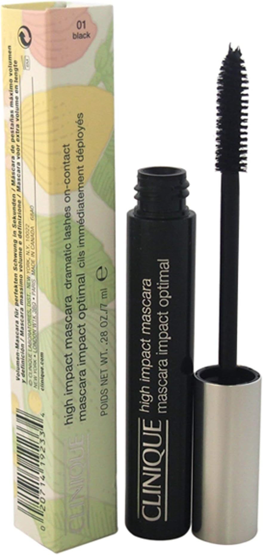 Clinique High Impact Mascara, Black 01, 7Ml