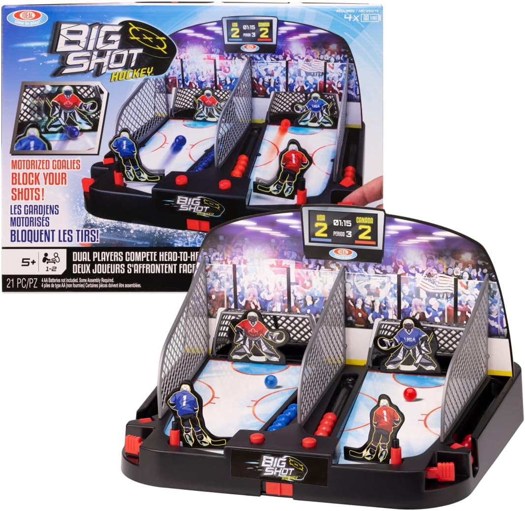 Motorized Shoot Out Hockey - Big Shot Hockey Game - Hockey Toys