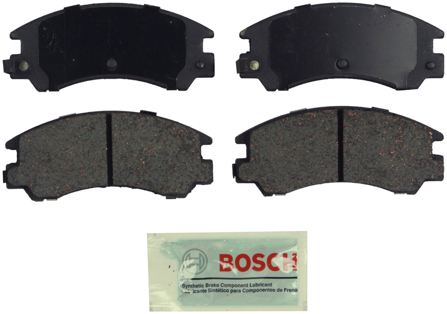 Bosch BE1324H Blue Disc Brake Pad Set with Hardware - FRONT — view 164