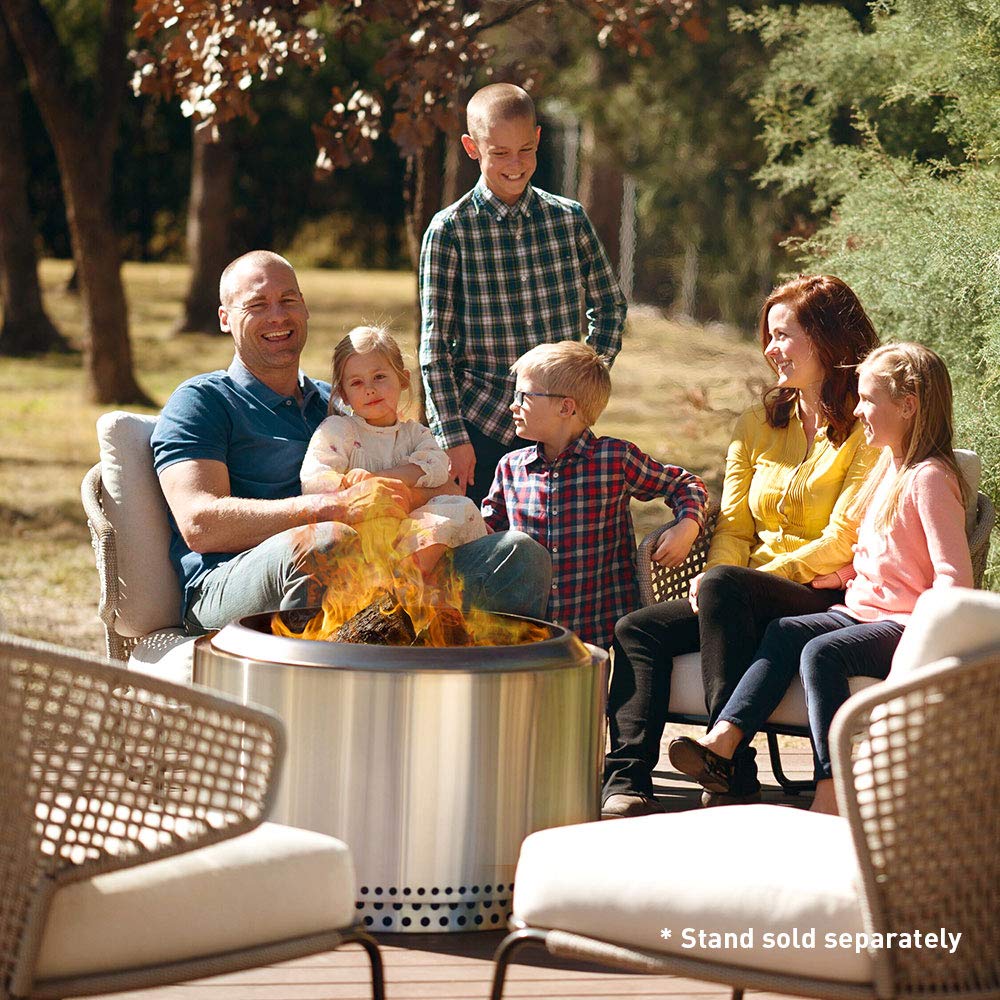 Buy Solo Stove Yukon Fire Pit Largest 30 inch Outdoor Near Smokeless