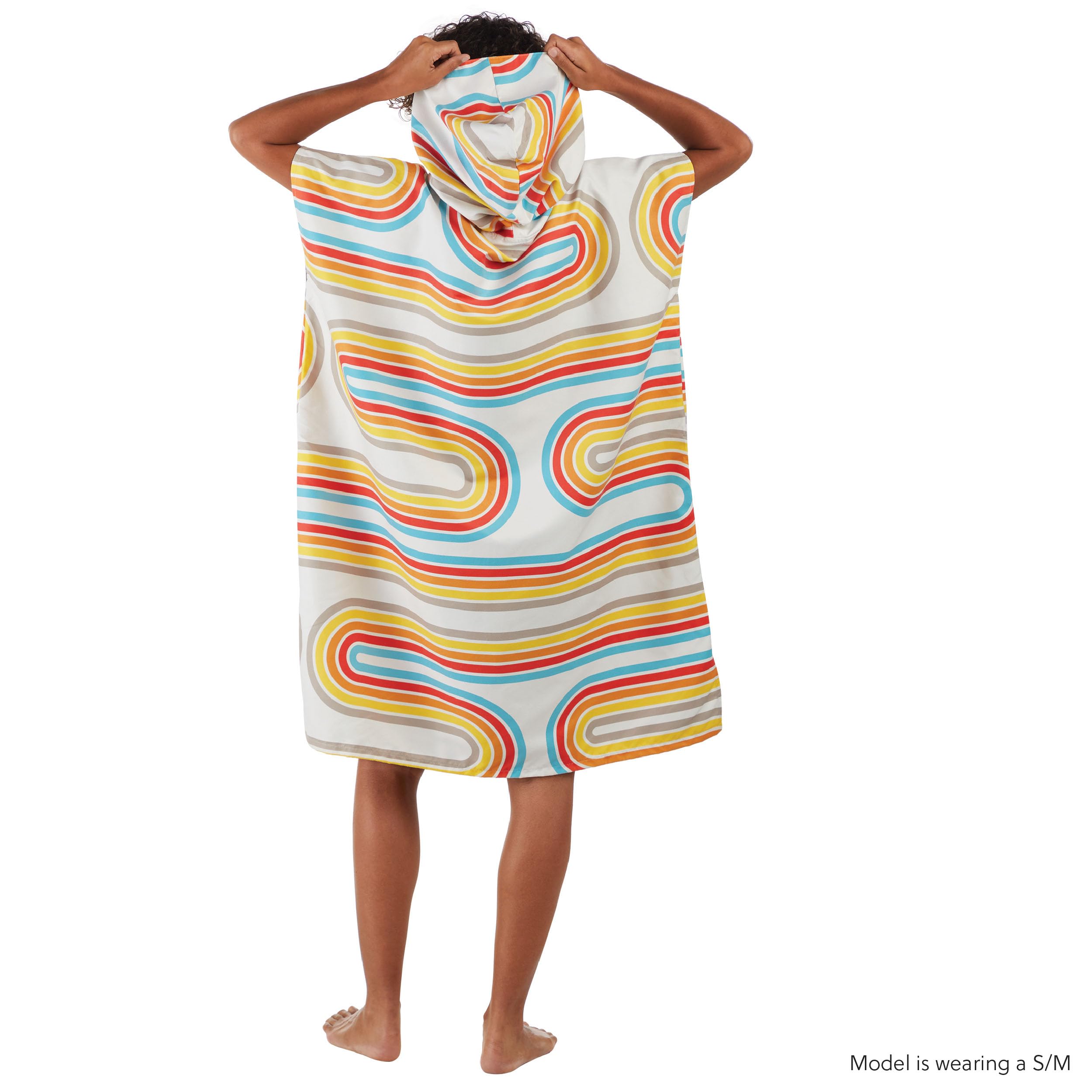 PackTowl Ponczo do przebierania się, retro, L/XL